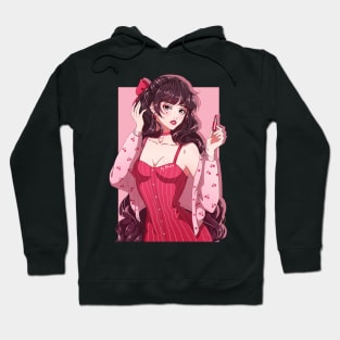 The cherry girl makeup story (2) Hoodie